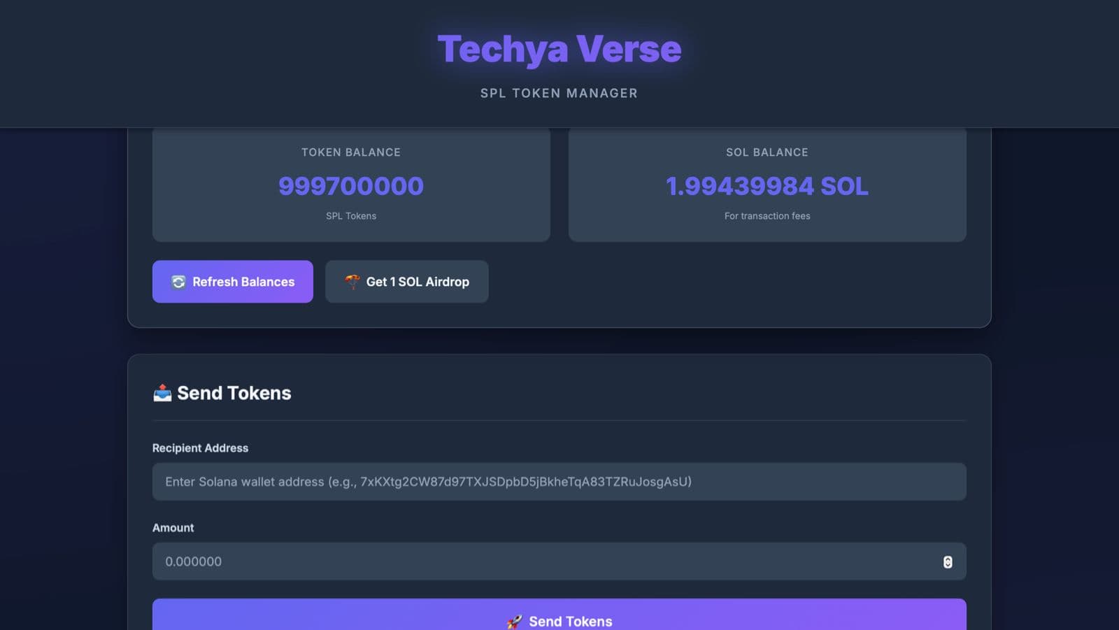 Token Transfer